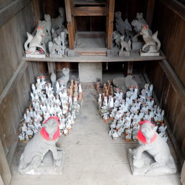 Kawagoe Hikawa-jinja, pavillon secondaire Inari du sanctuaire