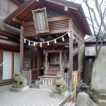 Kawagoe Hikawa-jinja, pavillon secondaire Kakinomoto no Hitomaro du sanctuaire