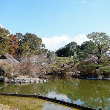 Umenomiya Taisha (Kyoto), jardin Shinen du sanctuaire