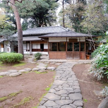 Happo-en (Tokyo), maison de thé Mu-an