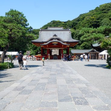 Tsurugaoka Hachiman-gu (Kamakura), pavillon Maiden du sanctuaire 2