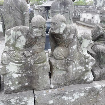 Kita-in (Kawagoe), statues de Gohyaku Rakan du temple