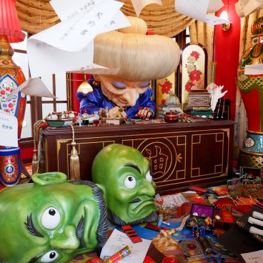 Ghibli Park (Nagoya), bureau de Yubaba Director's Room (Le Voyage de Chihiro) dans l'Entrepôt