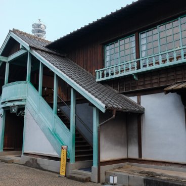 Dejima (Nagasaki), résidence du facteur en chef (capitaine néerlandais)