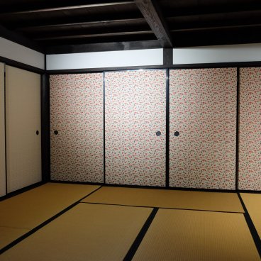 Dejima (Nagasaki), salle en tatami réservée aux officiels japonais
