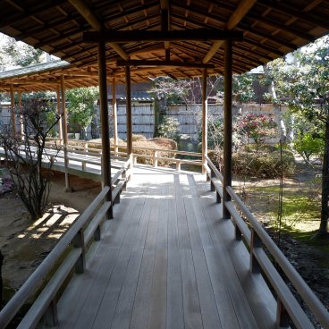 Shibamata (Katsushika, Tokyo), passage couvert du temple Taishakuten 2