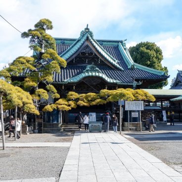 Shibamata (Katsushika, Tokyo), pavillon principal du temple Taishakuten