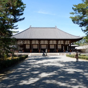 Toshodai-ji (Nara), pavillon principal Hondo du temple