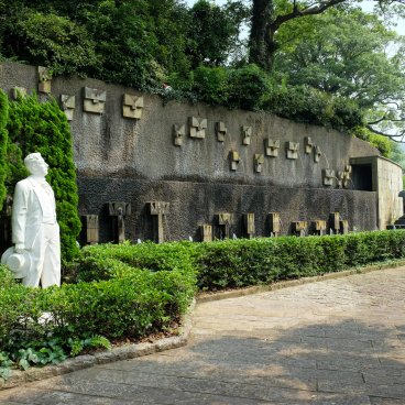 Glover Garden (Nagasaki), statue de Thomas Blake Glover