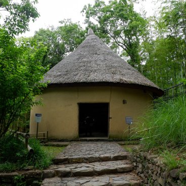 Shikoku Mura (Takamatsu), Atelier de pressage de la canne à sucre