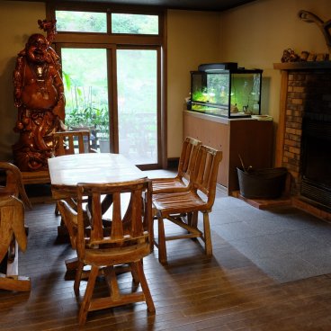 Yamabiko Ryokan (Kurokawa Onsen), salon de détente