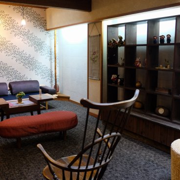Yamabiko Ryokan (Kurokawa Onsen), salon de détente 2