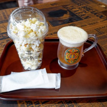 Warner Bros. Studio Tour Tokyo - The Making of Harry Potter, collation bièraubeurre et pop-corn