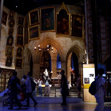 Warner Bros. Studio Tour Tokyo - The Making of Harry Potter, décor du bureau de Dumbledore 