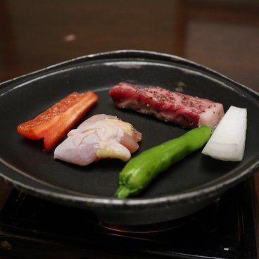 Yufuin Baien Garden Resort, diner Kaiseki au sein du ryokan 4