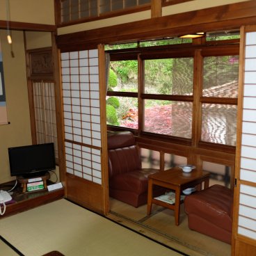 Yunotsu (Oda, Shimane), chambre Unomaru du ryokan Nogawaya