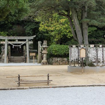 Achi-jinja (Kurashiki), enceinte du sanctuaire