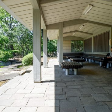 Bâtiment de la Diète nationale (Tokyo), jardin frontal côté sud de style japonais 3