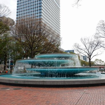 Hisaya Odori (Nagoya), fontaine de l'espoir Kibo no Izumi dans le parc