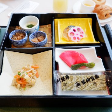 Hotel Aomori, petit-déjeuner buffet de l'hôtel