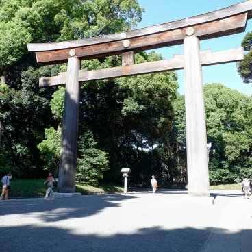 Meiji-jingu, Grand Torii