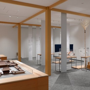 Meiji Jingu Museum, salle d'exposition au rez-de-chaussée