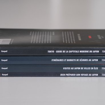 Les 4 livres de la collection "Guide de voyage au Japon" (3)