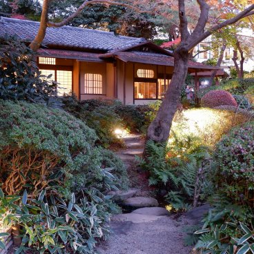 Shirokanedai (Tokyo), maison de thé Kouka dans le jardin du musée d'Art Teien 2