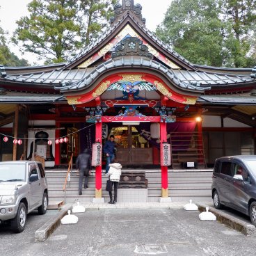 Kakurinbo (Minobu, mont Fuji), pavillon bouddhiste pour la prière du matin