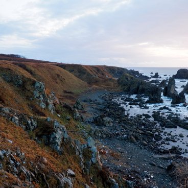 Péninsule d’Oga (Akita), coucher de soleil au cap Nyudo