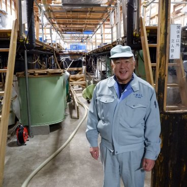 Brasserie Hideyoshi-Suzuki (Akita), visite guidée de la fabrique de saké