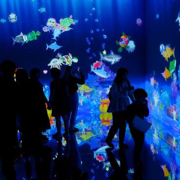 teamLab Borderless (Azabudai Hills, Tokyo), Future Park: Sketch Ocean