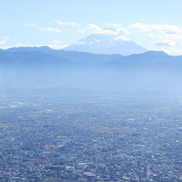 Tour en hélicoptère du Mont Fuji, vue aérienne sur les villes au pied du Fuji-san