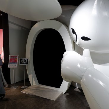 Unko Museum (Tokyo), rencontre avec Unberuto, la divinité gardienne du musée du caca