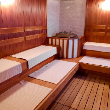 Shin Nihonkai Ferry, bateau Lavender (Niigata - Otaru), sauna commun