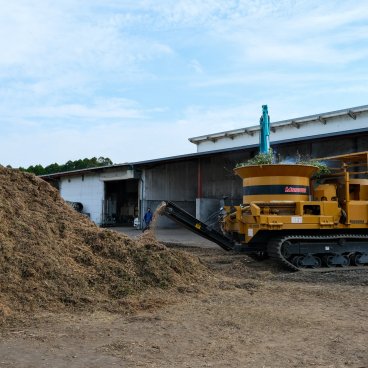 Osaki (péninsule d'Osumi, Kagoshima), traitement et valorisation des déchets pour l'agriculture locale