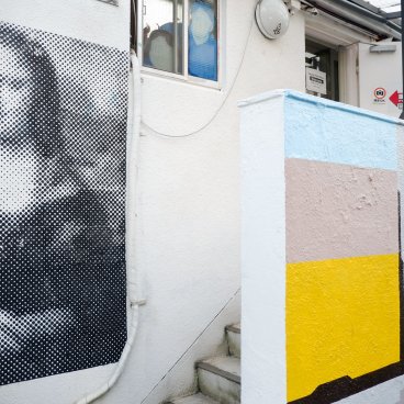 Design Festa Gallery (Harajuku, Tokyo), exposition intérieure en 2019