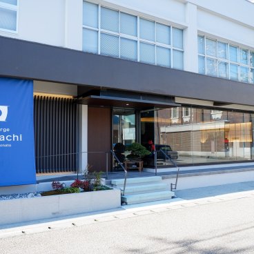 Auberge Homachi Mikuni Minato (Fukui), bâtiment de réception de l'hôtel