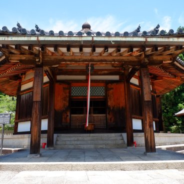 Horyu-ji (Ikaruga), Pavillon octogonal Saien-do 