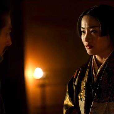 Shogun, scène avec Toda Mariko (alias Hosokawa Gracia)