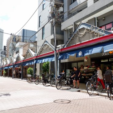 Tsukishima Monja Street (Tokyo), rue des restaurants de monjayaki