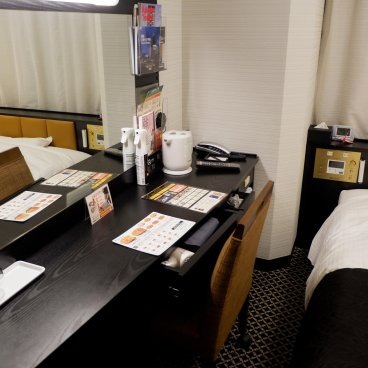 APA Hotel Hiroshima-Ekimae Ohashi, chambre simple avec lit à l'occidental 2