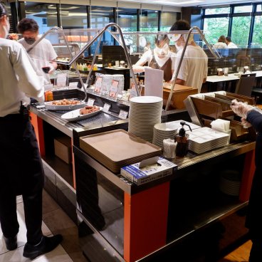 APA Hotel Hiroshima-Ekimae Ohashi, buffet du petit-déjeuner