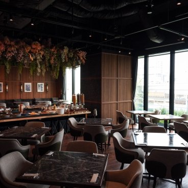 The Royal Park Hotel Iconic Nagoya, salle de restaurant pour le petit-déjeuner