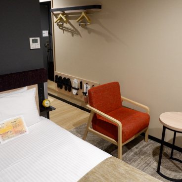 Almont Hotel Nippori (Tokyo), espace salon de la chambre Moderate Semi Double