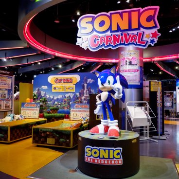 Tokyo Joypolis (Odaiba), espace Sonic Carnival