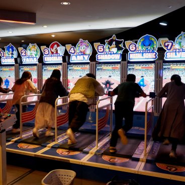 Tokyo Joypolis (Odaiba), jeu Sonic Athletics