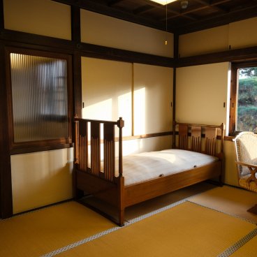 Musée d'architecture en plein air d'Edo-Tokyo, chambre de la résidence de Hachirouemon Mitsui (1952)