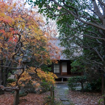 Musée d'architecture en plein air d'Edo-Tokyo, vue sur la ferme de la famille Tenmyo (fin 18ème siècle)