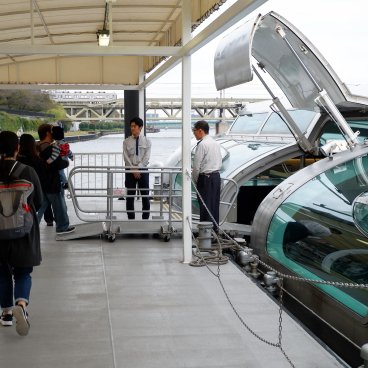 Croisière Hotaluna (Tokyo), embarcadère d'Asakusa
